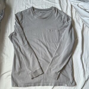 Madewell men’s long sleeve tee size L